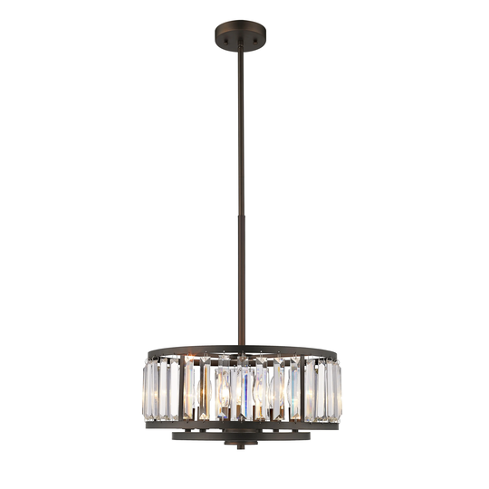 6-light Oil Rubbed Bronze Pendant - Oil Rubbed Bronze - Oil Rubbed Bronze