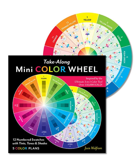 Take-Along Mini Color Wheel By Joen Wolfrom - Card Portable 20462