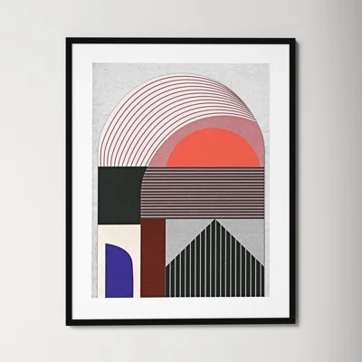 Sundown Meditation II by Melissa Wang - Picture Frame Graphic Art Print on Paper