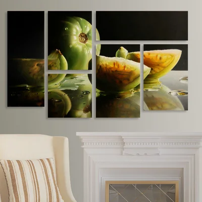'Ripening' Cecile Baird 6 Piece Photographic Print on Wrapped Canvas Set