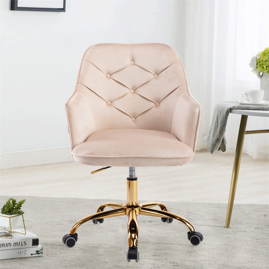 Task Chair, Swivel Desk Chair Height Adjustable Vanity Chair