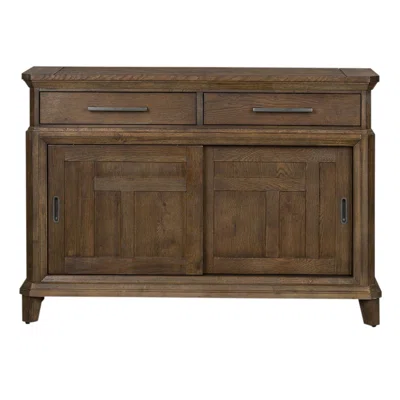Dakyla 21" Wide 2 Drawer Birch Sideboard