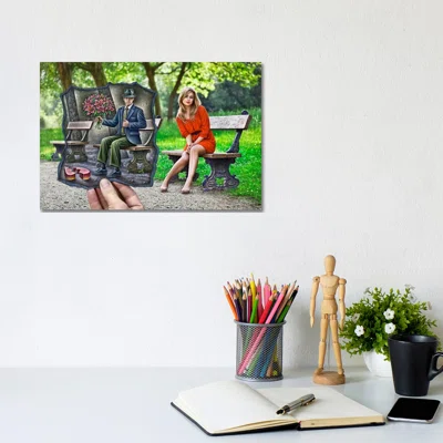 Pencil vs. Camera - 68 by Ben Heine - Graphic Art Print