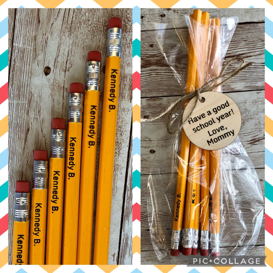 Personalized Pencils, School Supplies, Back To School, Classroom First Day Of Gift
