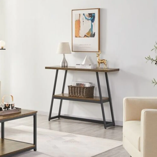 Modern Entryway Table Hallway Rustic Sofa Console Table Space Saving - 54 x 84