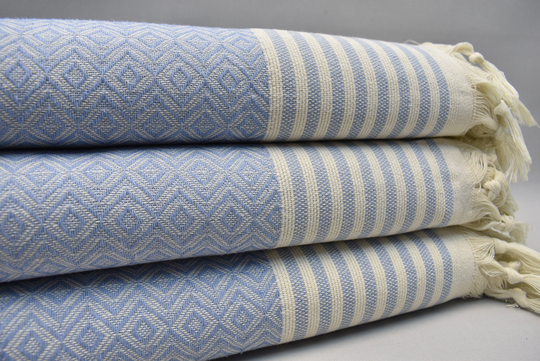 Bed Cover, Turkish Blanket, Sofa Soft Personalized Bachelorette Gifts 72 X 80 Inch Baby Blue, Atom