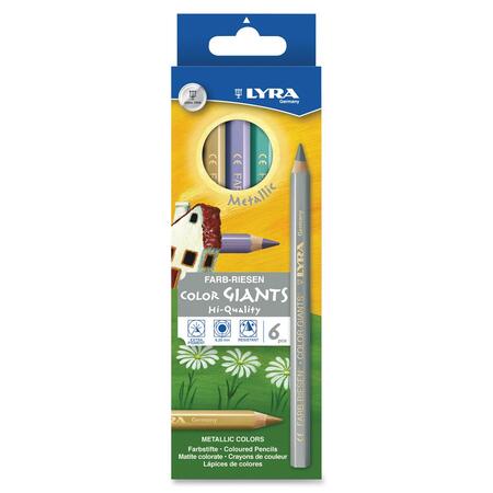 Wholesale Colored Pencils: Discounts on Dixon Color Giants Metallic Colored Pencils DIX3941062