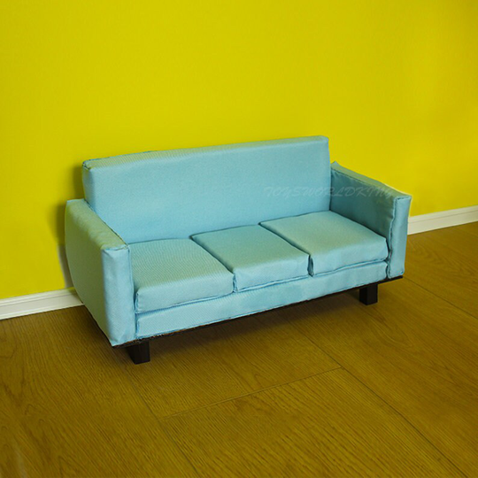 1/6 Scale Handmade Sofa Couch Model Toy For 12 in Doll Actin Figure Diorama Dollhouse