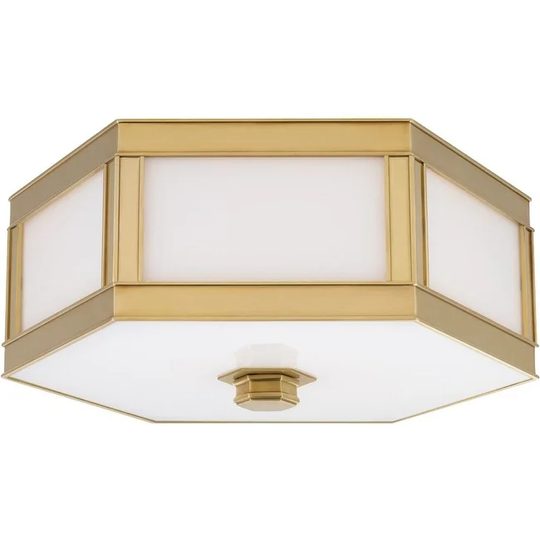 Hudson Valley Lighting Nassau 3 Light 16" Wide Flush Mount Ceiling