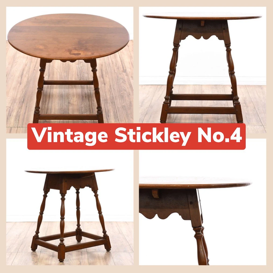 Vintage Stickley Oval Table No. 4 Beautiful Condition