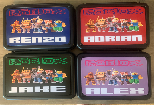 Personalized Roblox Pencil /Crayon Box