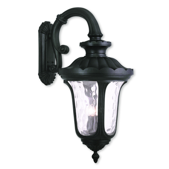 Livex Lighting Oxford Black 4-light Outdoor Wall Lantern