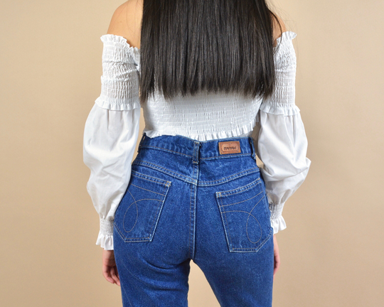 Farrah Vintage Denim Dark Wash Jeans