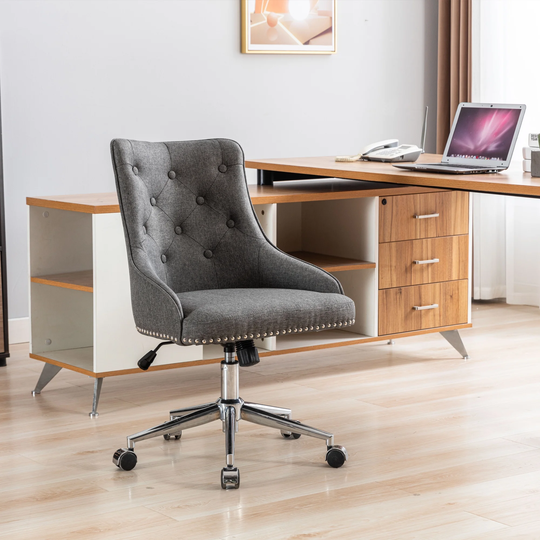 Office Desk Chair with Modern Swivel Height Adjustable with Wheels