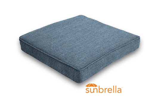 Sunbrella® Spectrum Denim | Outdoor Seat Pad Patio Chair Dining Cushions