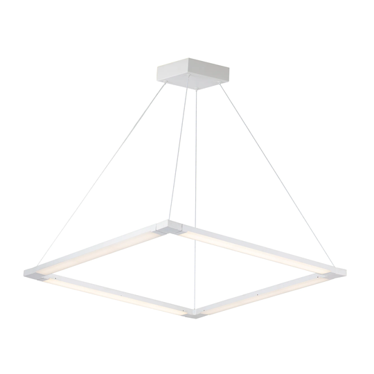 Rotator 4-Light 27.5" Wide Matte White Pendant Light