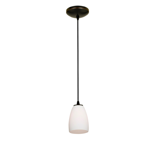 Access Lighting Sherry 1 Light LED Pendant - 5" Wide with Opal Shade