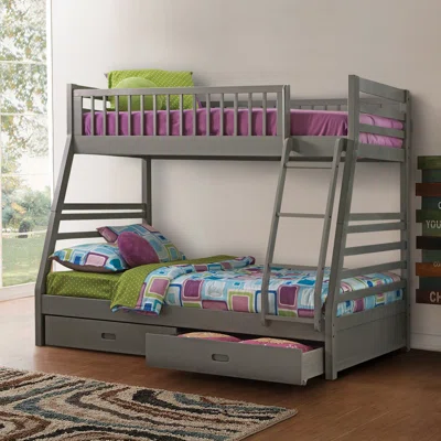 Keira Twin over Full Standard Bed by CDecor Home Furnishings