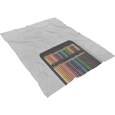 Games Colored Pencils 9 Throw Blanket