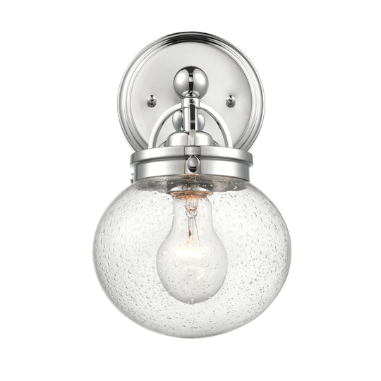 Millennium Lighting Abby 1 Light Wall Sconce in Chrome