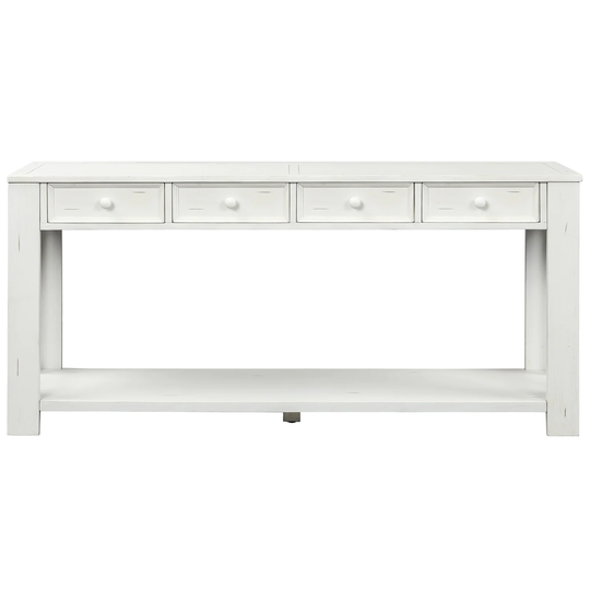 Console Table for Entryway Hallway with Storage Drawers
