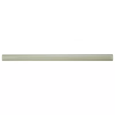 Chester Series 12" x 0.5" Ceramic Round Tile Trim in Sage Green