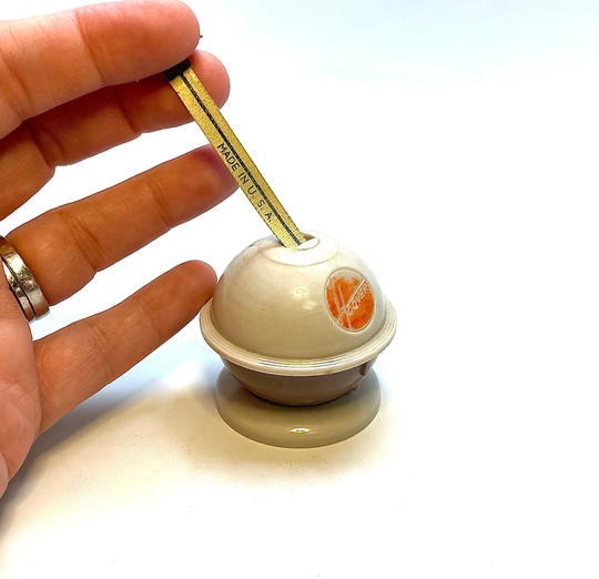 Antique Tape Measure, Hoover Vacuum, Advertising, Vintage, Retractable, Sewing Notion, Sewing, Seamstress, 1950's