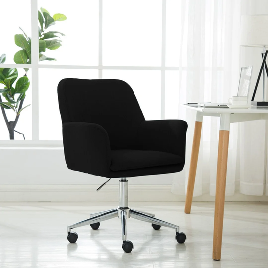 Porthos Home Fabric Switch Footers Casters Office Chair