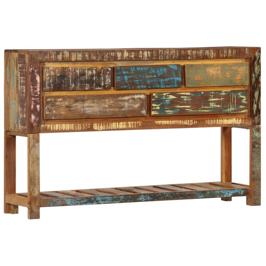 Sideboard 47.2"x11.8"x29.5" Solid Reclaimed Wood