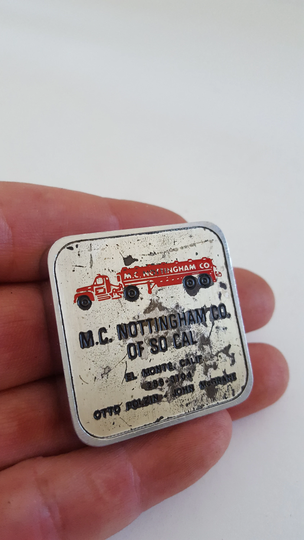Vintage 1960's Advertising Tape Measure By Barlow Features M.c. Nottingham Co. Of So Cal 6 Ft