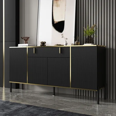 Dobrila 63" Wide 1 Drawer Sideboard