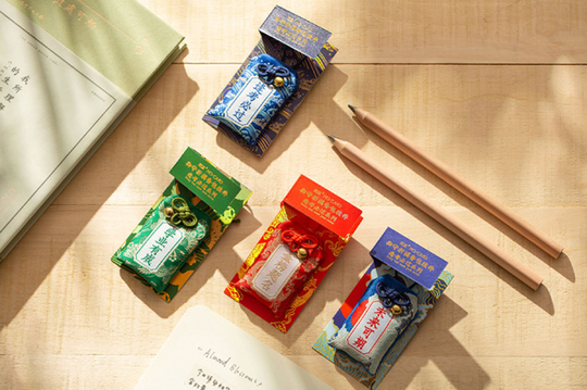 Embossing Omamori Blessing Bag | Hand Drawing Fortune Pendant Luck Amulet Set Japanese Defensive Accessories Wish Come True