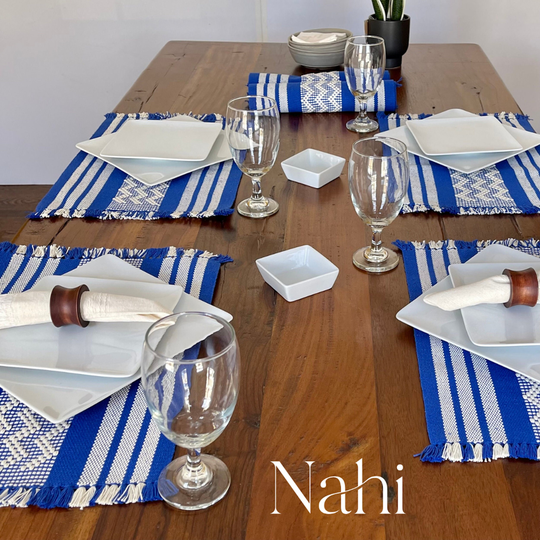 Oaxaca Table Placemats/ Mexican Decor/Table Cloth/ Cotton Table Cover/Kitchen Island/Every Occasion/Tabletop Accessories. Placemat