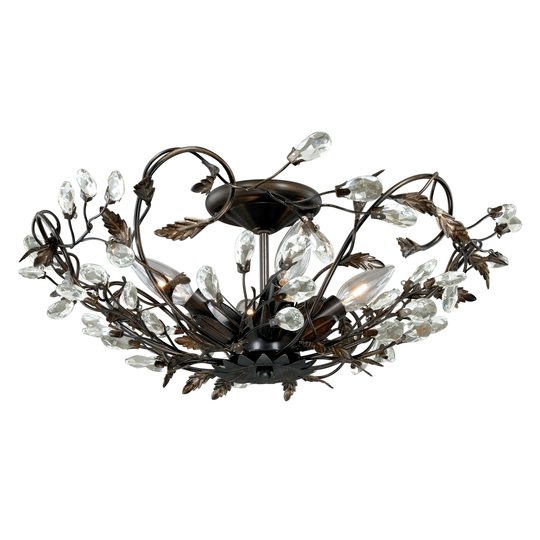 Vaxcel Lighting Jardin 4 Light 19" Wide Flush Mount Indoor Ceiling