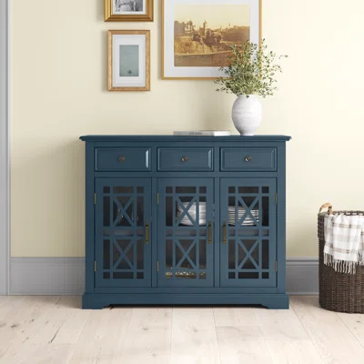 Rakestraw 42.3" Wide 3 Drawer Sideboard