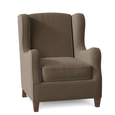 Wright 31" Wide Slipcovered Wingback Chair