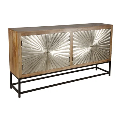 Wytze 72" Wide Mango Solid Wood Sideboard