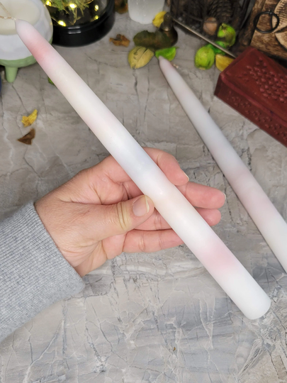 Multi-Color Drip Taper Candles/ Color Pack Of Two