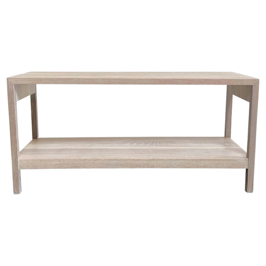Custom White Oak Console Table