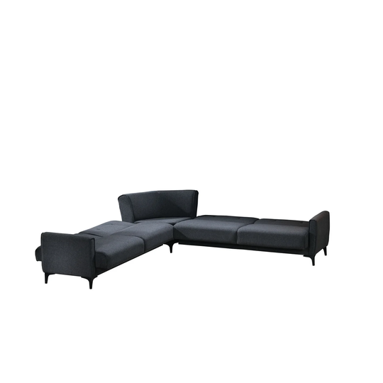 Lifestyla Pratica Sectional Sofa Black