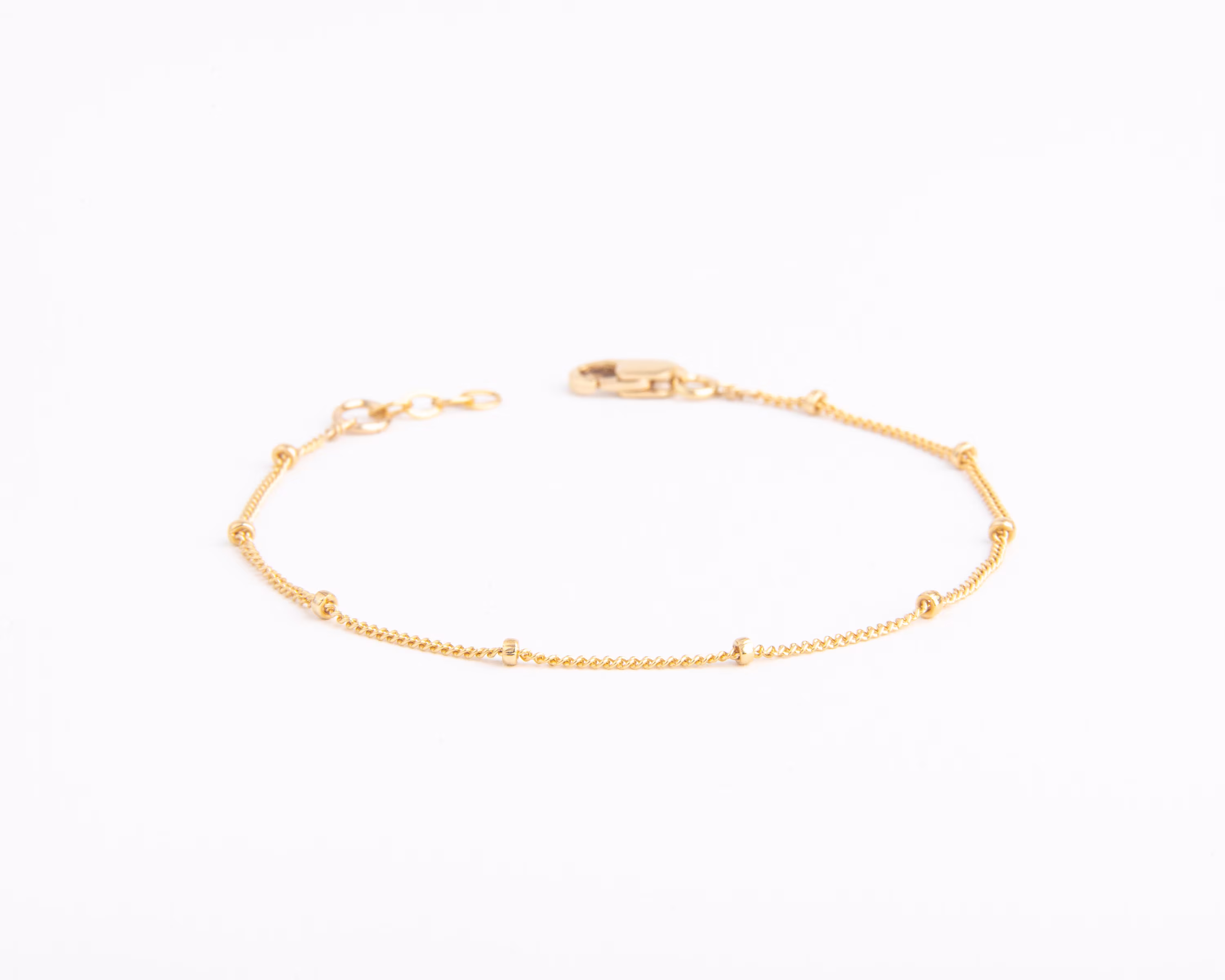 Satellite Baby Bracelet in 14K Gold Fill | Kids Filled Bead Danita Apple Jewelry