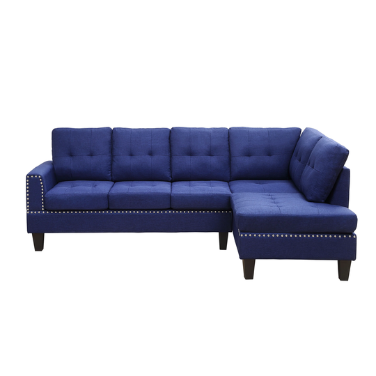 L-Shape Sectional Sofa in Linen