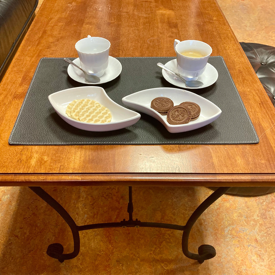 Leather Waterproof Tablecloth Table Decoration Protective Cover Place-Mat Dining Table Mat Party Pad