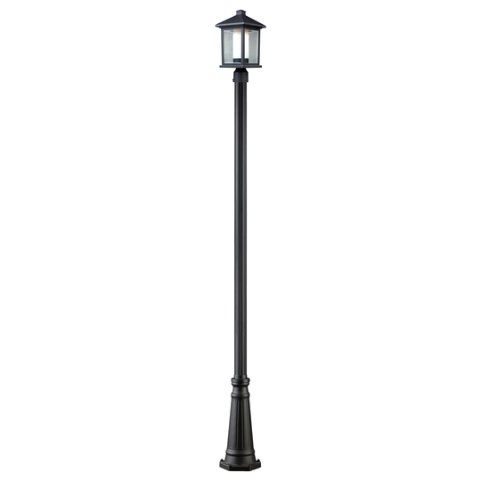 Avery Home Lighting Mesa Black Outdoor Post Light