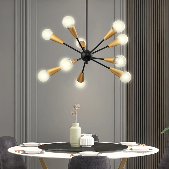 Kreios CBGL-10L Multi-direction Linear Chandelier (10-Light) - 10-Light