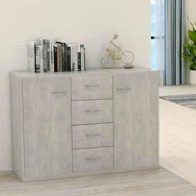 Raene Sideboard Engineered Wood Drawer Cabinet Storage Cupboard Multi Colors