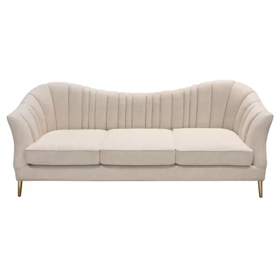 Ava 92" Round Arm Sofa