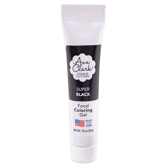 Super Black Food Coloring Gel, Ann Clark .70 Oz | 20 G, Gel Color