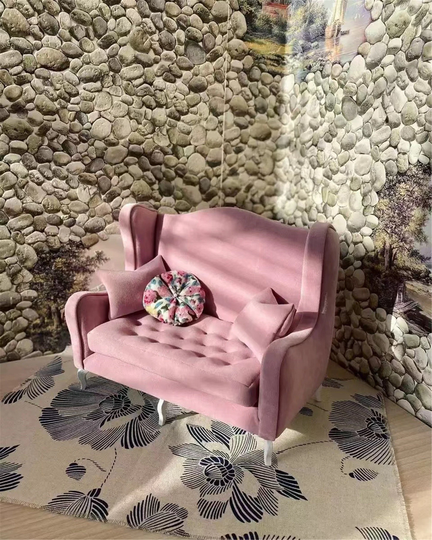 New 16 Scale Doll Stylish Chair Dollhouse Miniatures Sofa Furniture For 12 Inch Blythe Azone Ob24 Fr Pp Momoko Outfit