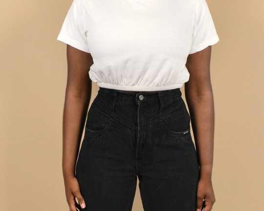 Rockies Size 26 Black Vintage Western Jeans